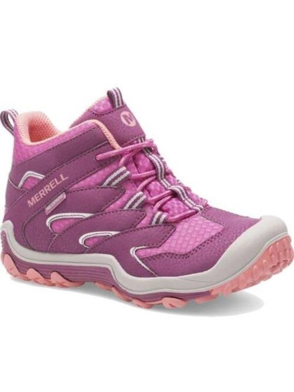Merrell Kids' Chameleon Waterproof Hiking Boots, Size 2